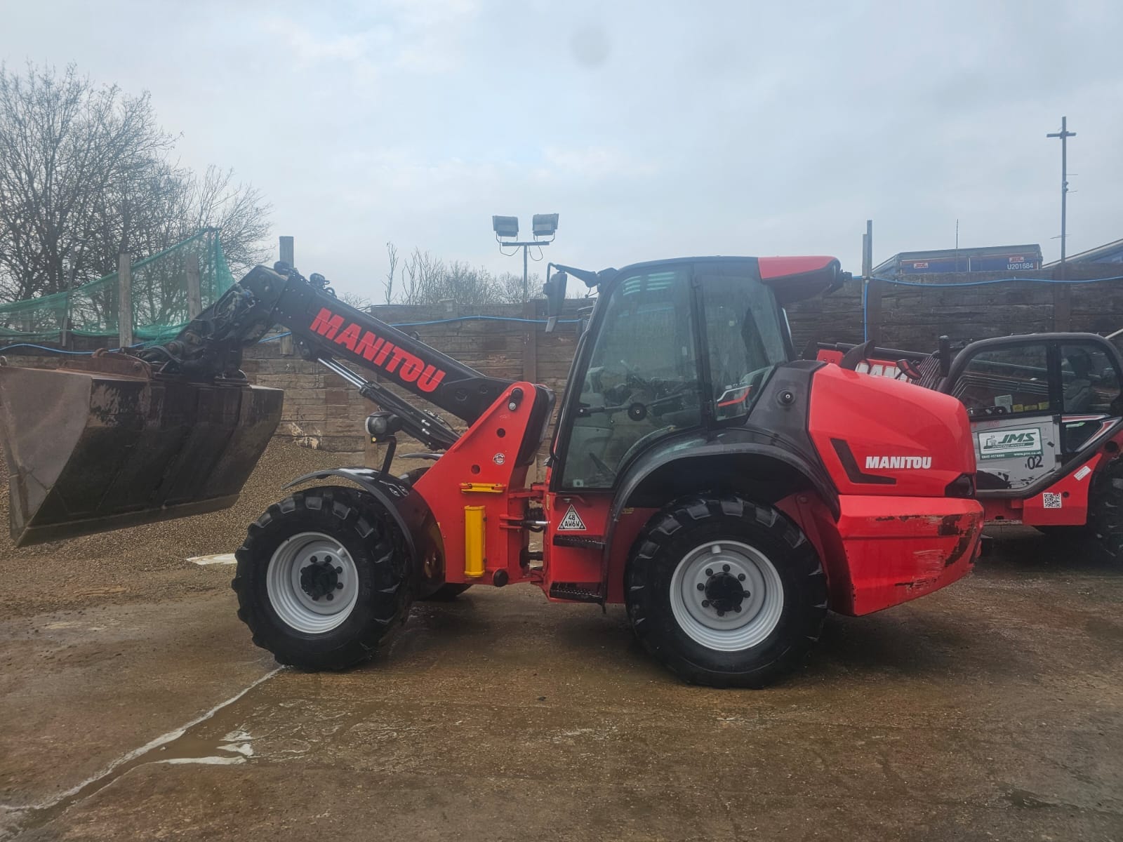 Concrete pump equipment